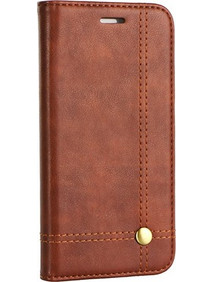 Θήκη OEM Prestige Book για Samsung G960 Galaxy S9 Flip Cover Brown