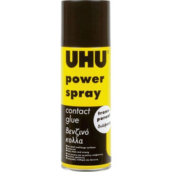 UHU Κόλλα Power Spray Βενζινόκολλα 200ml