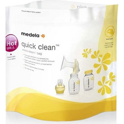 Medela Quick Clean(TM) Σακουλάκια αποστείρωσης μικροκυμάτων, 5 τεμ