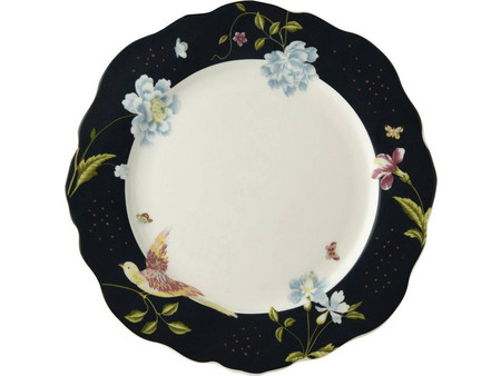Laura Ashley Πιάτο Ρηχό Πορσελάνης Heritage Midnight 24.5cm 180452