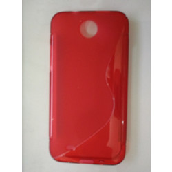 Θήκη TPU Gel S-Line για HTC Desire 300 Κοκκινη (OEM)