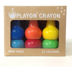 Playon Crayon Basic Κηρομπογιές Σετ 12τμχ