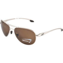 Julbo Chrono J4112021 Ανδρικά Γυαλιά Ηλίου Aviator Μεταλλικά Ασημί με Καφέ Degradee Polarized Φακό