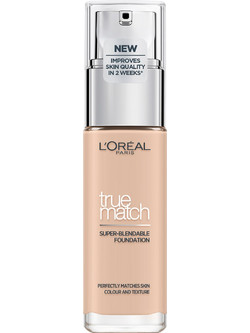 L'Oreal Paris True Match Super Blendable 1R/1C Rose Ivory Liquid Foundation SPF17 30ml