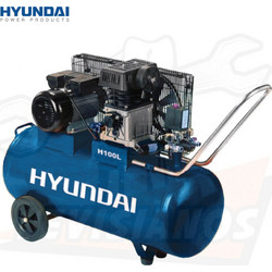 Hyundai H100L Κομπρεσέρ Αέρος Μονοφασικό 100lt 3hp