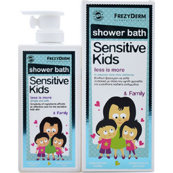 Frezyderm Sensitive Kids Shower Bath Παιδικό Αφρόλουτρο σε Gel για Ευαίσθητο Δέρμα 200ml