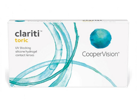CooperVision Clariti Ημερήσιοι Φακοί Επαφής Σιλικόνης Υδρογέλης με Φίλτρο UV & Blue Blocker 90τμχ