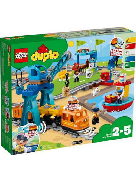 Lego Duplo Cargo Train για 2-5 Ετών 10875