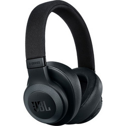 JBL E65BT Ενσύρματα & Ασύρματα Bluetooth Ακουστικά Over Ear με Noise Canceling Μαύρα