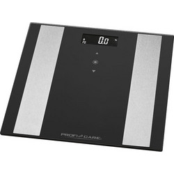 ProfiCare PC-PW 3007 Ηλεκτρονική Ζυγαριά με Λιπομέτρηση Black