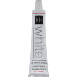 Apivita White Mastic & Propolis Οδοντόκρεμα για Λεύκανση κατά της Πλάκας & της Ουλίτιδας 75ml
