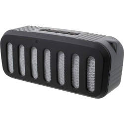 Νew Rixing NR-2013 Ηχείο Bluetooth 6W με Ραδιόφωνο Γκρι