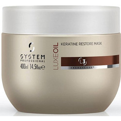 System Professional Fibra LuxeOil Keratin Restore L3 Μάσκα Μαλλιών Κερατίνης για Επανόρθωση για Ταλαιπωρημένα Μαλλιά 400ml