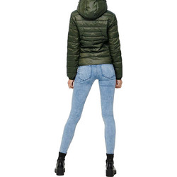 Only Tahoe Γυναικείο Μπουφάν Χειμωνιάτικο Puffer Κοντό Χακί 15156569