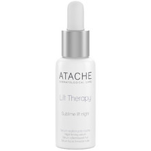 Atache Lift Therapy Night Αντιγηραντικό Ενυδατικό Serum Προσώπου με Υαλουρονικό & Πεπτίδια 30ml