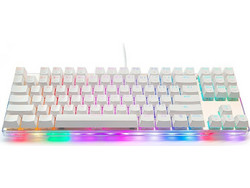 Motospeed K87S White Μηχανικό Gaming Πληκτρολόγιο TenKeyLess με Kailh Red Διακόπτες RGB