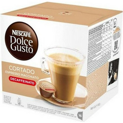 Nescafe Κάψουλες Macchiato Cortado Decaffeinato Συμβατές με Μηχανή Dolce Gusto 16τμχ