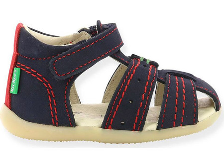 Kickers Παιδικά Παπουτσοπέδιλα για Αγόρι Ανατομικά Navy Μπλε 785422-10-103