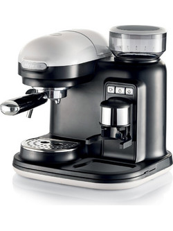 Ariete Moderna 1318/01 White Μηχανή Espresso 1080W 15bar με Μύλο