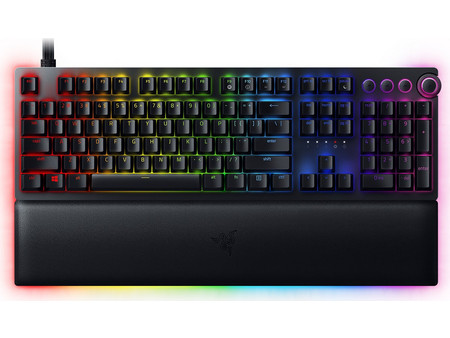 Razer Huntsman V2 Analog Μηχανικό Gaming Πληκτρολόγιο με Razer Analog Optical Διακόπτες RGB Black