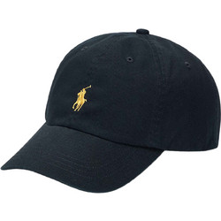 Polo Ralph Lauren Ανδρικό Καπέλο Jockey Υφασμάτινο Μαύρο 710903105-001