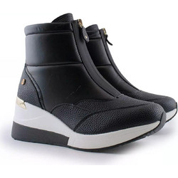 Xti Γυναικεία Sneakers Μποτάκια Μαύρα 141926
