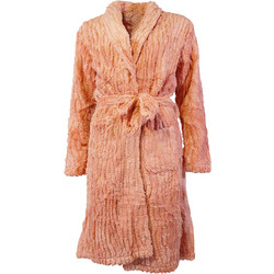 Gsecret Γυναικεία Ρόμπα Χειμωνιάτικη Fleece Κοραλί X12614-23871