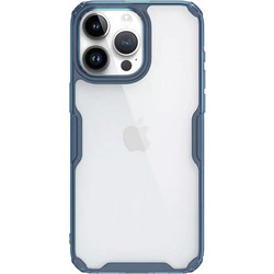 Nillkin Nature Pro Back Cover Transparent / Blue (iPhone 15 Pro)