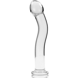 Ibiza Nebula Series 18 Borosilicate Γυάλινο Dildo 18.5cm Clear