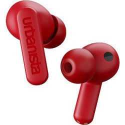 Urbanista Atlanta Ακουστικά Bluetooth In Ear Ανθεκτικά στο Νερό Scarlet Red