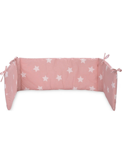 Lorelli Bertoni Πάντα Κούνιας Stars Ροζ 27x145cm
