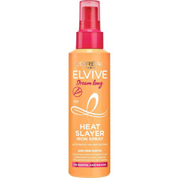 L'Oreal Paris Elvive Dream Long Heat Slayer Iron Θερμοπροστατευτικό Μαλλιών για Επανόρθωση 150ml