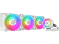 Arctic Liquid Freezer III 420 White Υδρόψυξη CPU 140mm ARGB για Socket AM4 / 1700 / AM5