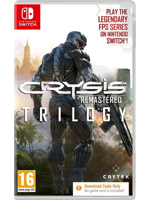 Crysis Remastered Trilogy Key Nintendo Switch