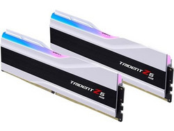 G.Skill Trident Z5 RGB 32GB (2X16GB) DDR5 RAM 6000MHz C36 Silver