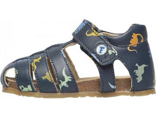 Falcotto Dinosaurs Παιδικά Παπουτσοπέδιλα για Αγόρι Navy Μπλε 0011500736-D6-0C02