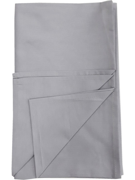 Beboulino Βρεφικό Σεντόνι Κούνιας Βαμβακερό 120x150 White/Grey