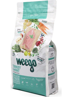 Weego Grain Free Sterilised Turkey & Mint 1.5kg