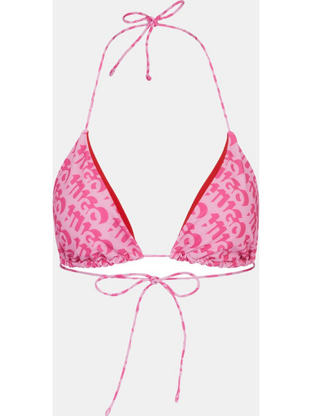 Hugo Boss Bikini Top Τριγωνάκι Ροζ Φούξια 50515286-670