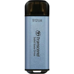 Transcend ESD300C 512GB Εξωτερικός Σκληρός Δίσκος SSD 2.5" USB-C Sky Blue