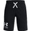 Under Armour Terry Αθλητική Παιδική Βερμούδα Μαύρη 1383135-001