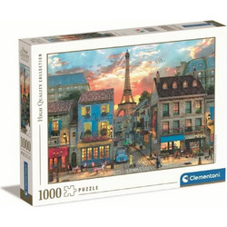 Puzzle Clementoni Δρόμοι του Παρισιού 1000 Κομμάτια