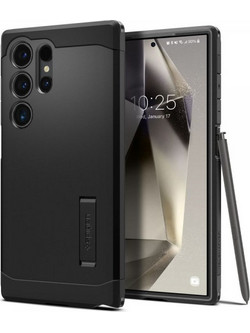 Spigen Tough Armor Back Cover Black (Samsung Galaxy S24 Ultra)