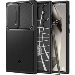Spigen Optik Armor Back Cover Black (Samsung Galaxy S24 Ultra)