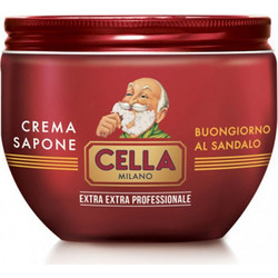 Cella Milano Extra Pro Buongiorno Al Sandalo Κρέμα Ξυρίσματος 300ml