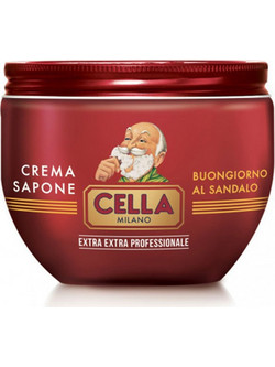 Cella Milano Extra Pro Buongiorno Al Sandalo Κρέμα Ξυρίσματος 300ml