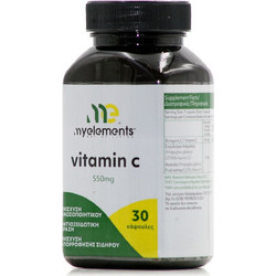 My Elements Vitamin C 550mg 30 Κάψουλες