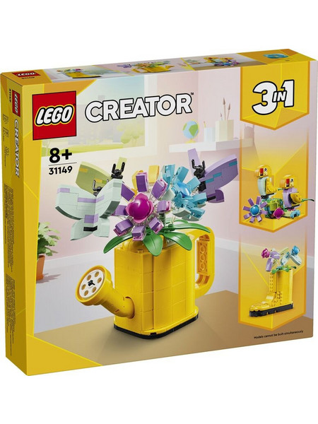 Lego Creator 3-in-1 Flowers in Watering Can για 8+ Ετών 31149