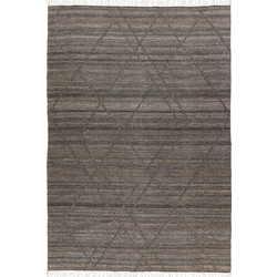Obsessions Dakar Χαλί Ορθογώνιο Καλοκαιρινό 120x170cm 365 Anthracite