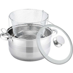 Cheffinger CF-SS04 Κατσαρόλα Ανοξείδωτη 24cm 6.5lt